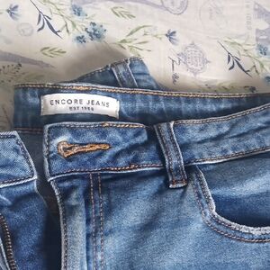 Encore Jeans Women's Classic Blue Denim